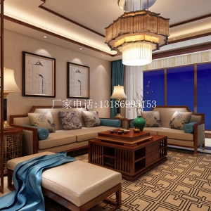 新中式沙發(fā)組合--8010